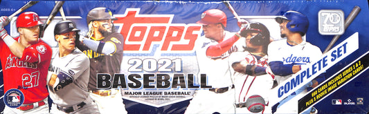 2021 Topps Baseball Complete Set - Sealed Wax