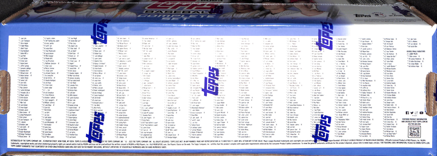 2023 Topps Baseball Complete Set - Sealed Wax