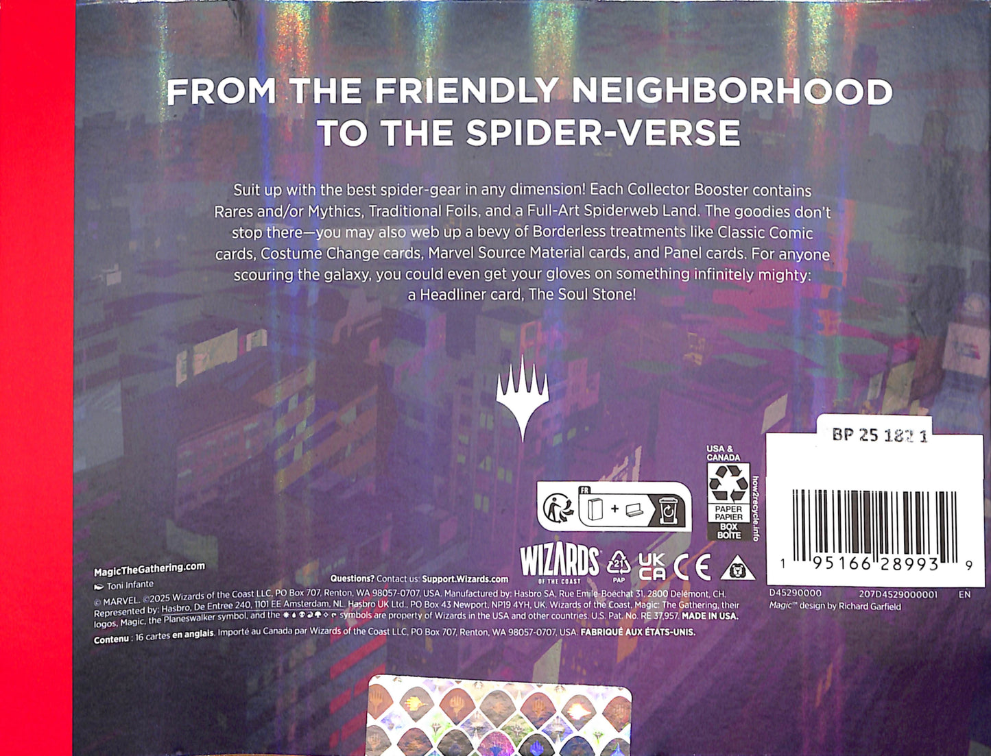 Magic the Gathering - Spider-Man Collector Booster - Sealed Wax
