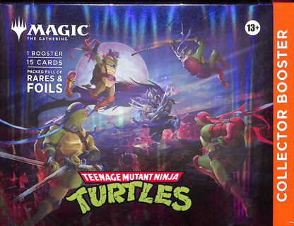 Magic the Gathering - Teenage Mutant Ninja Turtles Collector Booster - Sealed Wax