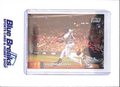 2020 Stadium Club Chrome - Yordan Alvarez - RC - Houston Astros - Baseball - #69 - drop