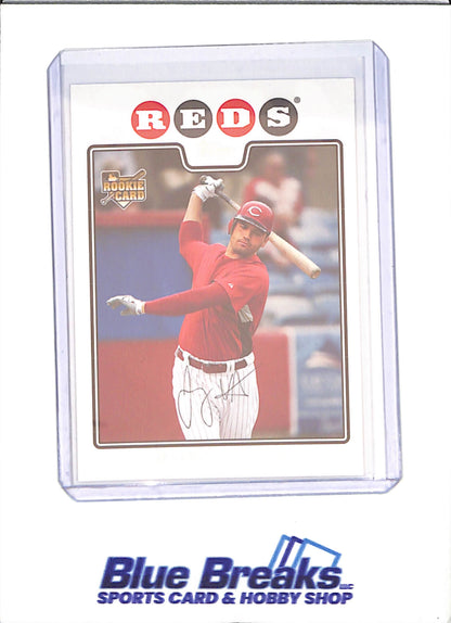 2008 Topps - Joey Votto - Rookie Card - Cincinnati Reds - Baseball - #319 - drop
