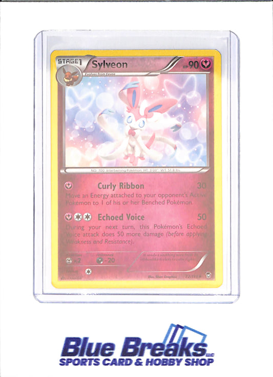 2014 Pokemon - Sylveon - XY Furious Fists - 72/111