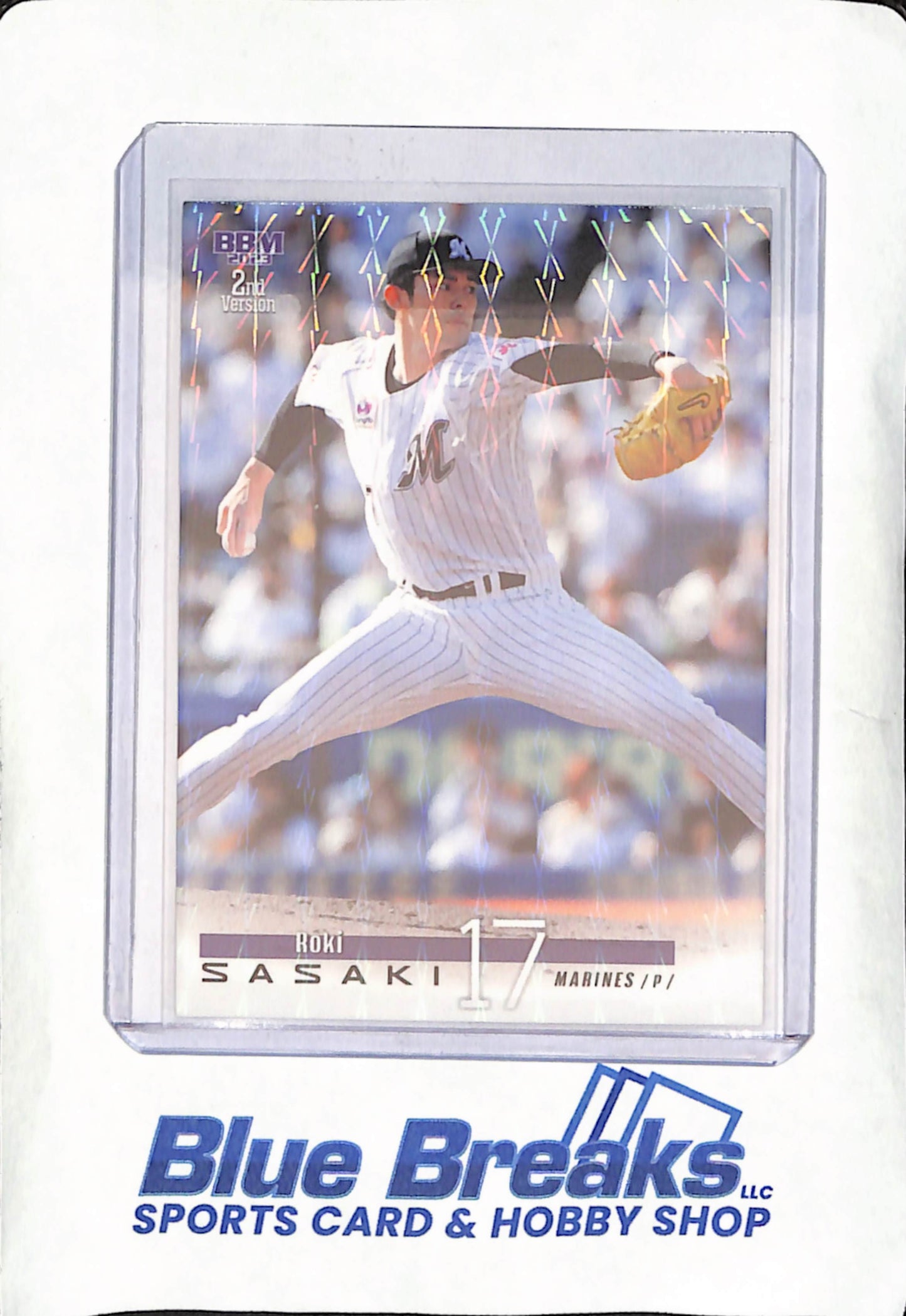 2023 BBM 2nd Version - Roki Sasaki - Chiba Lotte Marines - Japanese - Baseball - #446