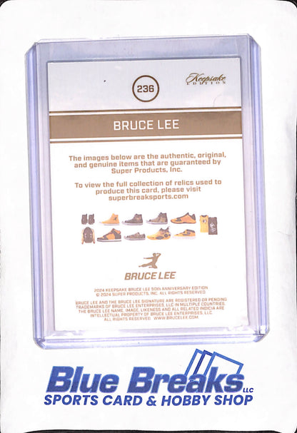 2024 Keepsake Anniversary Edition - Bruce Lee - Dual Relic - 1/1 - #236