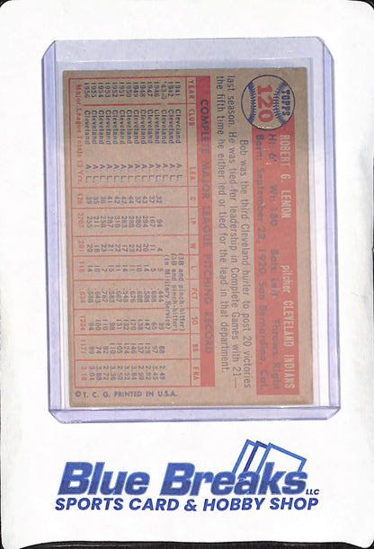 1957 Topps - Bob Lemon - Cleveland Indians - Baseball - #120