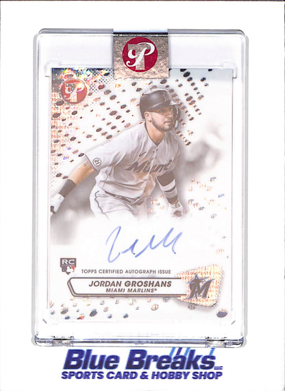2023 Topps Pristine - Jordan Groshans - Autograph - RC - 45/99 - Miami Marlins - Baseball - #PA-JG - drop