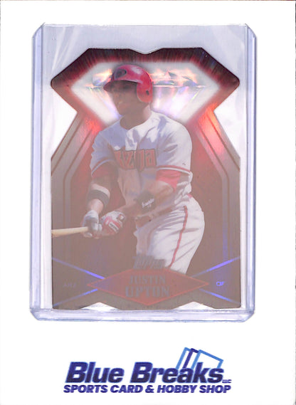 2011 Topps - Justin Upton - Die Cut - Arizona Diamondbacks - Baseball - #DDC-16 - drop