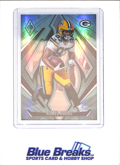 2024 Panini Phoenix - Romeo Doubs - 15/28 - Green Bay Packers - Football - Football - #125 - drop