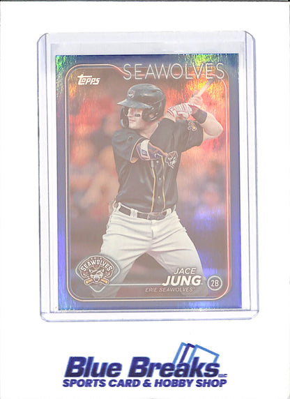2024 Topps Pro Debut - Jace Jung - Erie Seawolves - 36/150 - Baseball - #PD-94 - drop