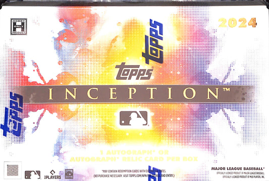 2024 Topps Inception Baseball Hobby Box - Sealed Wax