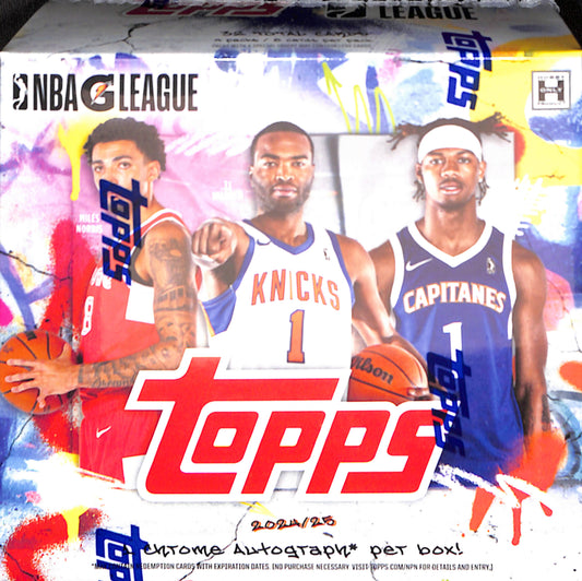 2024-25 Topps NBA G League Hobby Box - Basketball - Sealed Wax