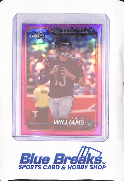 2024 Topps Chrome - Caleb Williams - Pink RC - Chicago Bears - Football - #202