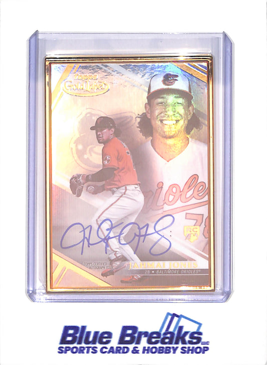2021 Topps Gold Label - Jahmai Jones - Framed Autograph - RC - Baltimore Orioles - Baseball - #FA-JJ - drop