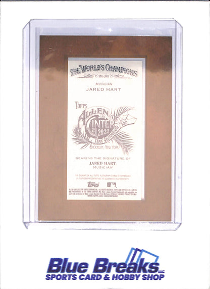 2022 Topps Allen & Ginter - Jared Hart - Star Autograph - #MA-JHA - drop