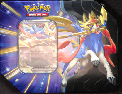 Pokemon Slashing Legends Tin [Koraidon ex] [Zacian ex]- Miscellaneous Cards & Products (MCAP) - Sealed Wax