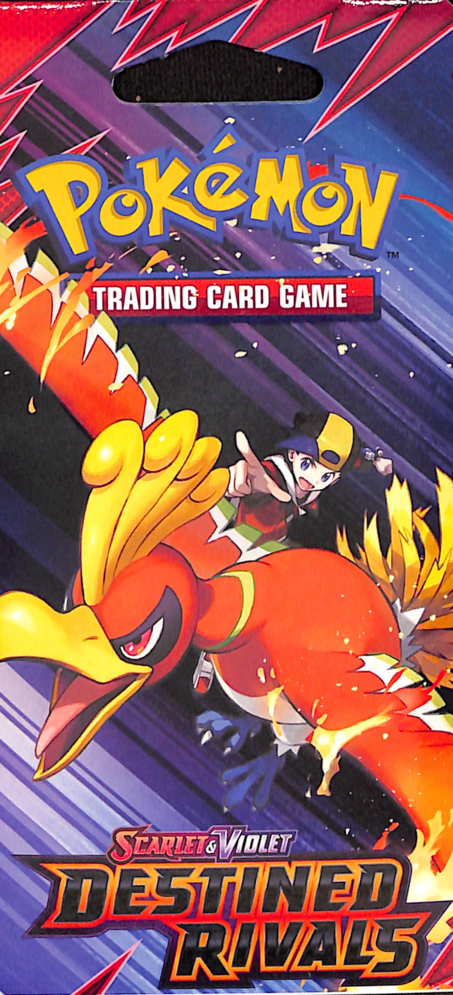 Pokemon Destined Rivals Sleeved Booster Pack - SV10: Destined Rivals (DRI) - Sealed Wax