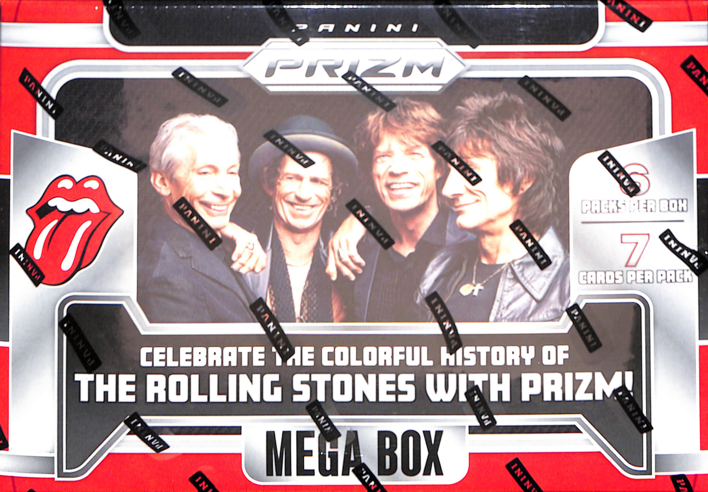 Prizm The Rolling Stones Hobby Mega Box (Panini 2024) - Sealed Wax