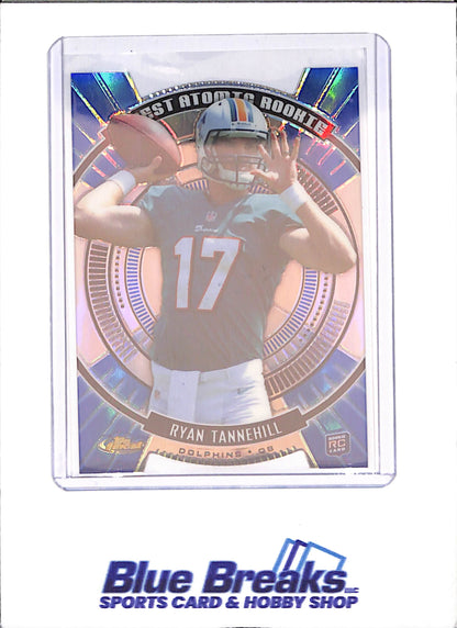 2012 Topps Finest - Ryan Tannehill - Atomic Rookie - Miami Dolphins - Football - #FAR-RT - drop