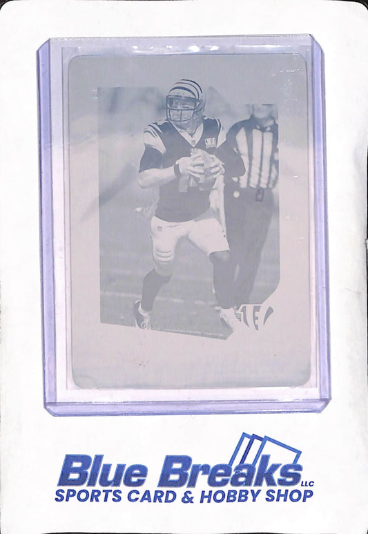 2018 Score - Andy Dalton - Cyan Printing Plate - Cincinnati Bengals - Football - 1/1 - #63