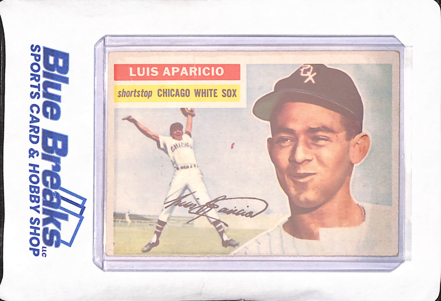 1956 Topps - Luis Aparicio - Chicago White Sox - Baseball - #292