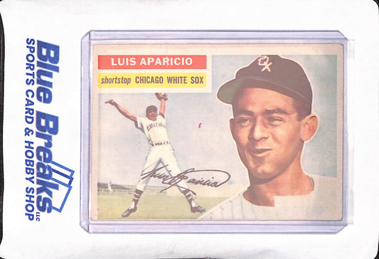 1956 Topps - Luis Aparicio - Chicago White Sox - Baseball - #292