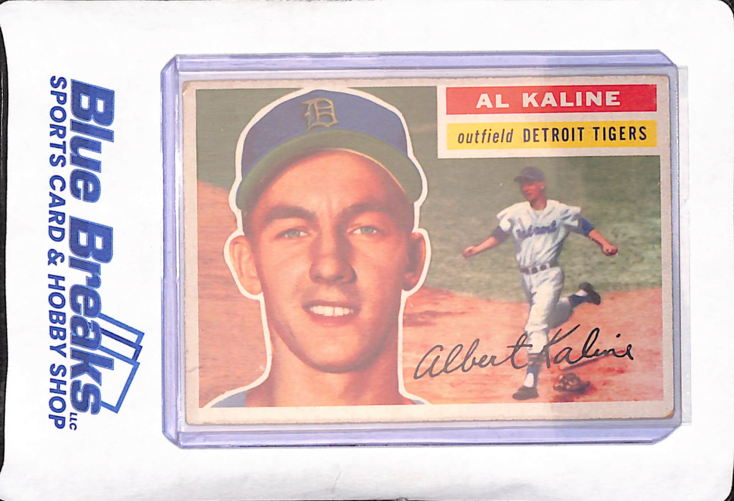 1956 Topps - Al Kaline - Detroit Tigers - Baseball - #20