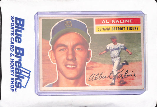1956 Topps - Al Kaline - Detroit Tigers - Baseball - #20