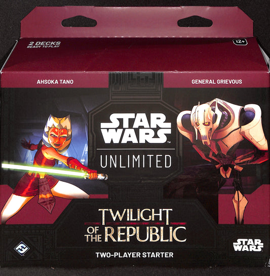Star Wars: Unlimited TCG Twilight of The Republic Starter Set
