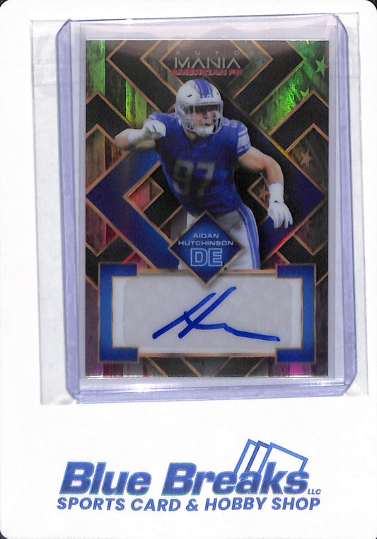 2022 Wild Card - Aidan Hutchinson - # AMA-SQ2 - Detroit Lions - Football - Autographed - 33/50