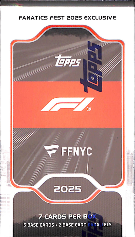 2025 Topps F1 FFNYC Fan Fest Exclusive - Sealed Wax
