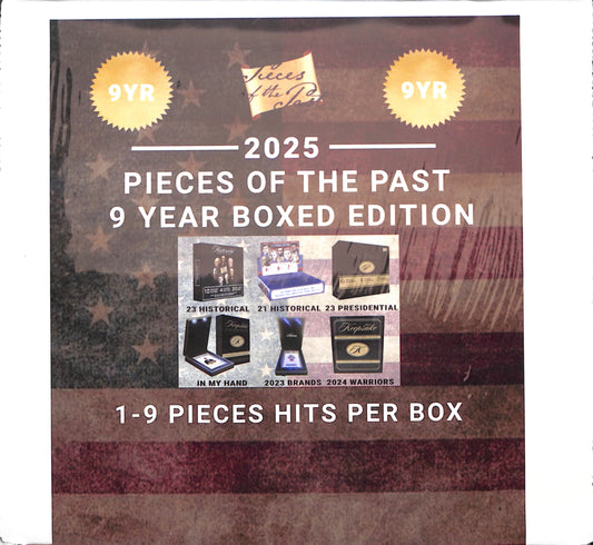 2025 Pieces of the Past 9 Year Boxed Edition - Sealed Wax