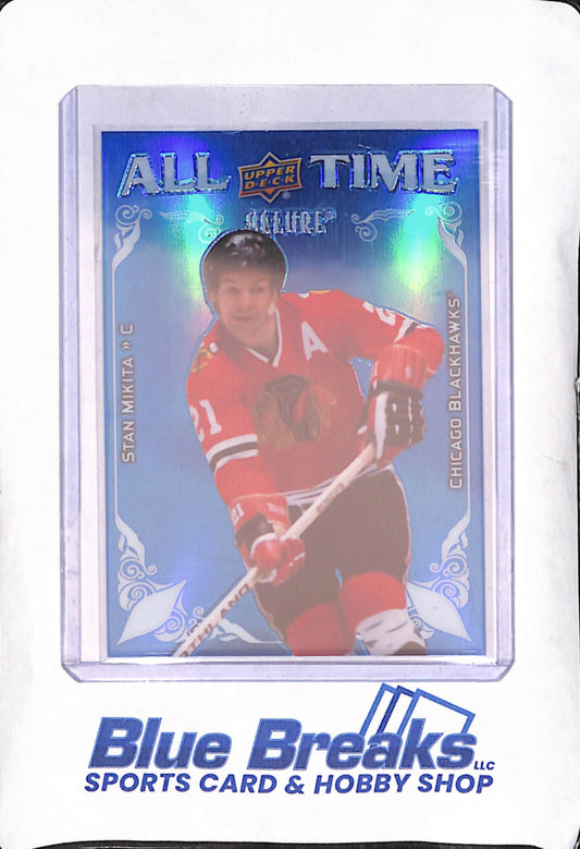 2022-23 Upper Deck Allure - Stan Mikita - All-Time - Chicago Blackhawks - Hockey - #AT-11