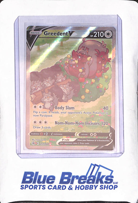 2021 Pokemon - Greedent V - #2527/264