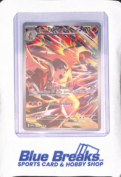 2025 Pokemon - Ethan's Typhlosion - #190/182