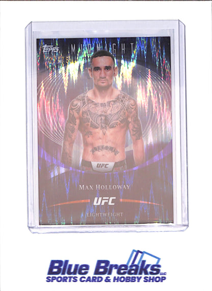 2026 Topps Chrome Midnight - Max Holloway - 27/75 - UFC - #36 - drop