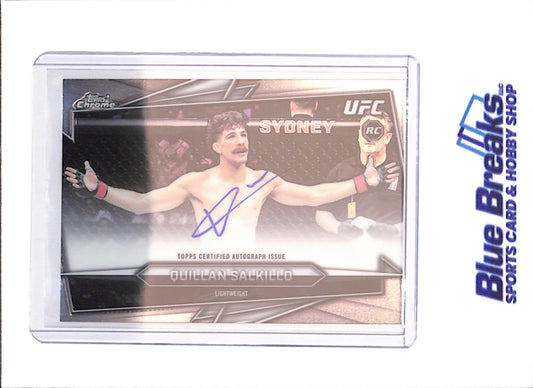 2026 Topps Chrome - Quillan Salkilld - Autograph - UFC - #BAV-QS - drop