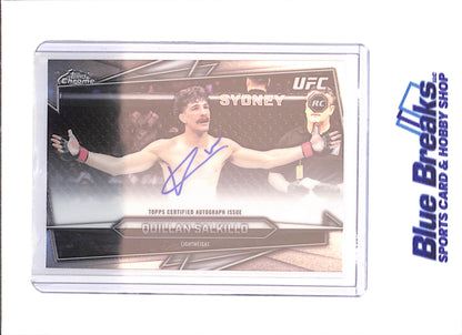 2026 Topps Chrome - Quillan Salkilld - Autograph - RC - UFC - #BAV-QS - drop