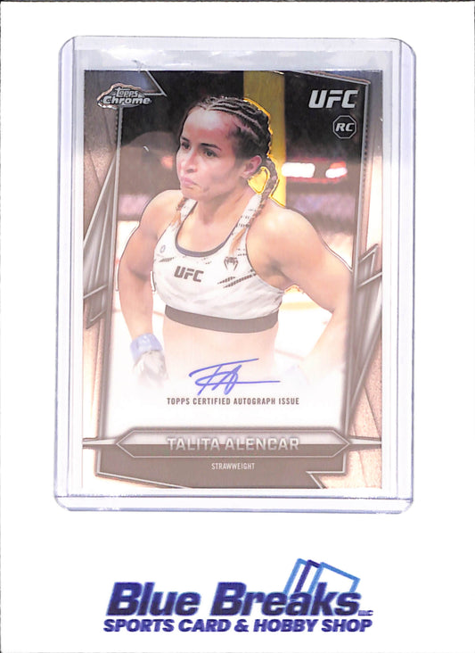 2026 Topps Chrome - Talita Alencar - Autograph - RC - #BAV-TA