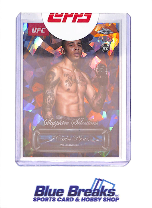 2025 Topps Chrome Sapphire - Carlos Prates - Sapphire Selections - 1/25 - RC - #SEL-13 - drop