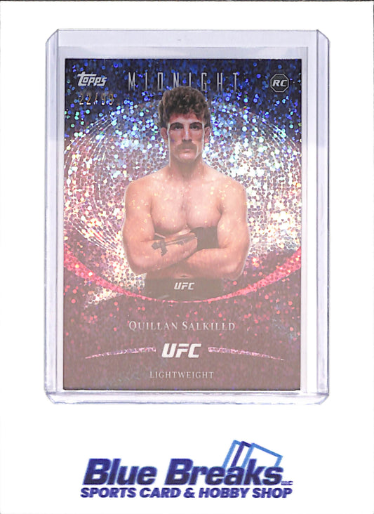 2026 Topps Midnight - Quillan Salkilld  - Twilight - 22/99 - RC - UFC - #19