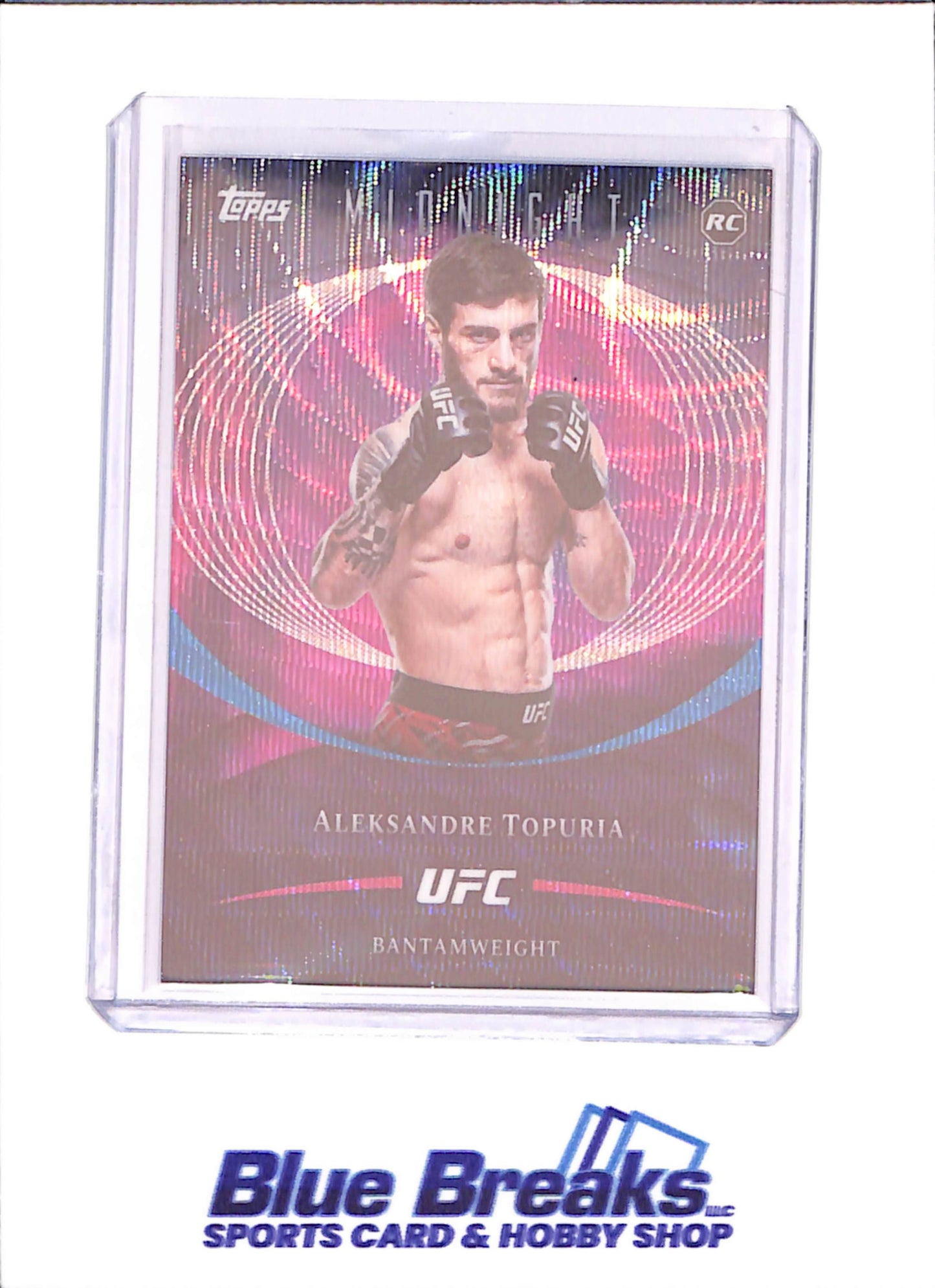 2026 Topps Chrome Midnight - Aleksandre Topuria - RC - Zodiac - UFC - #41 - drop