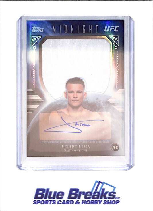 2026 Topps Chrome Midnight - Felipe Lima - Rookie Relic Autograph - UFC - #RRA-FL - drop