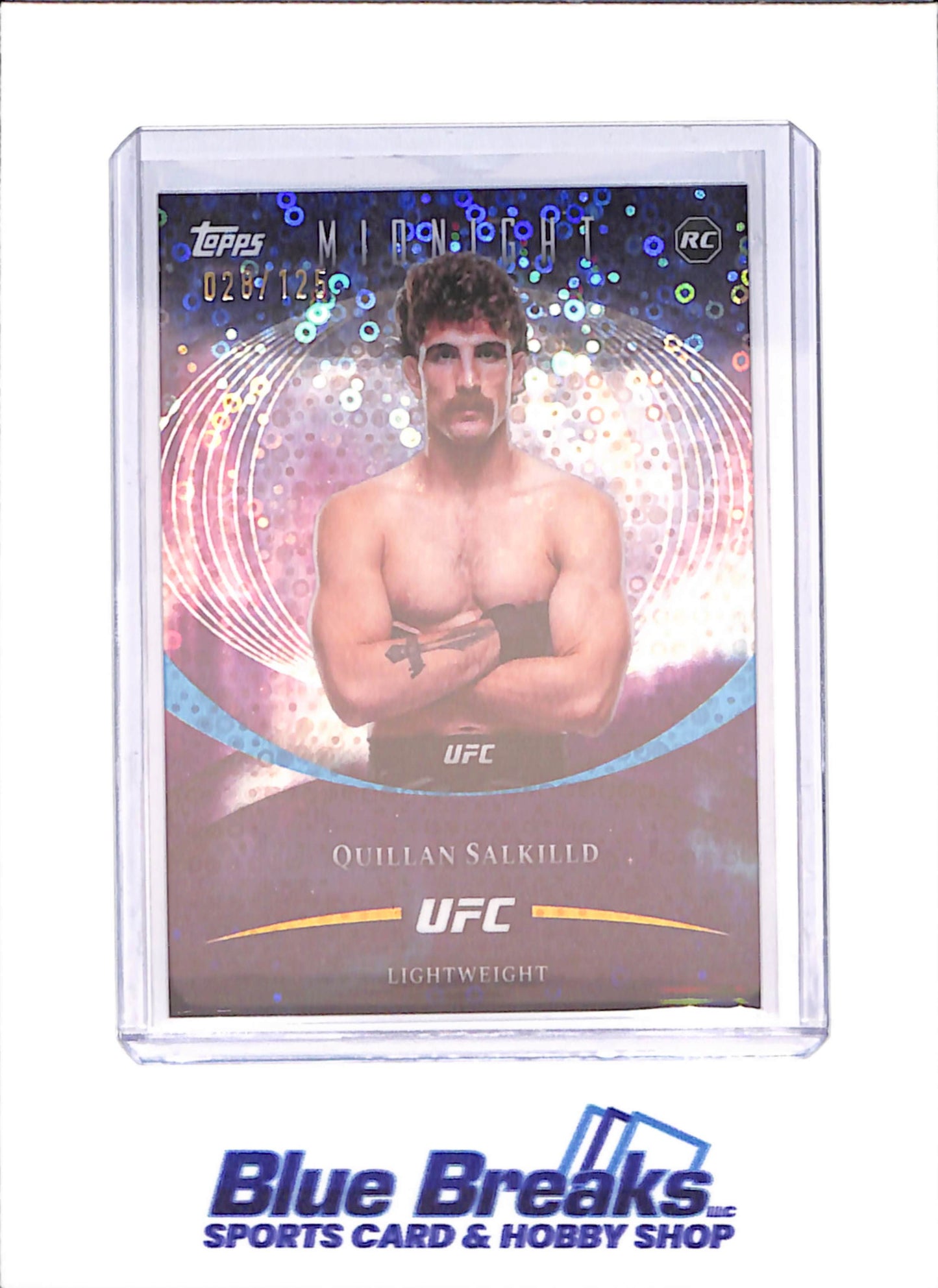 2026 Topps Midnight - Quillan Salkilld - 28/125 - RC - UFC - #19 - drop