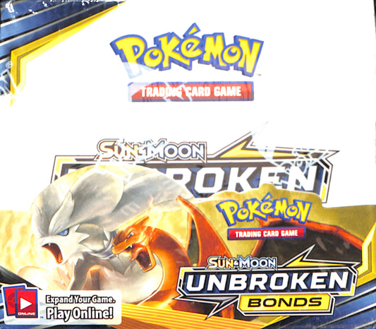 2019 Pokemon Sun & Moon Unbroken Bonds - Sealed wax