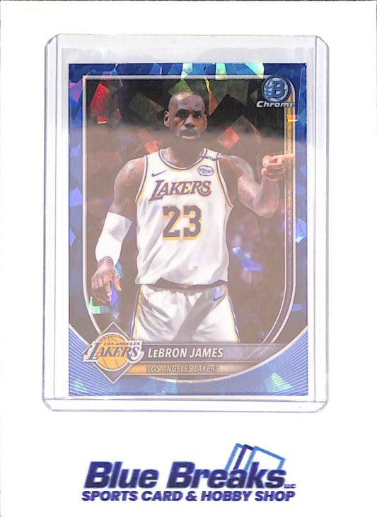 2025 Bowman Chrome Sapphire - Lebron James - Los Angeles Lakers - Basketball - #BCV-121 - drop