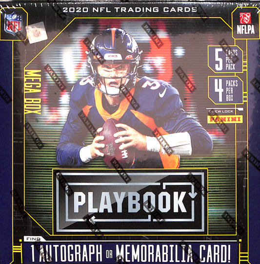 2020 NFL Playbook Mega Box - Football - Sealed Wax
