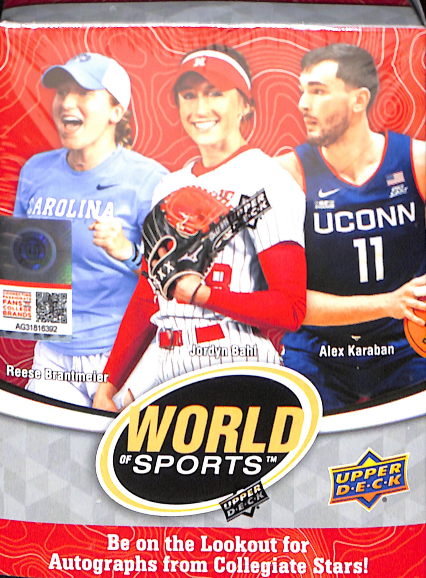 2025 Upper Deck World of Sports Blaster - Sealed Wax