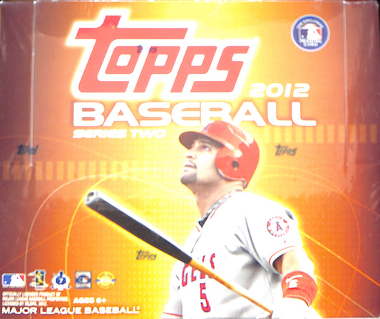 2012 Topps Baseball Series Two Jumbo Box - Sealed Wax