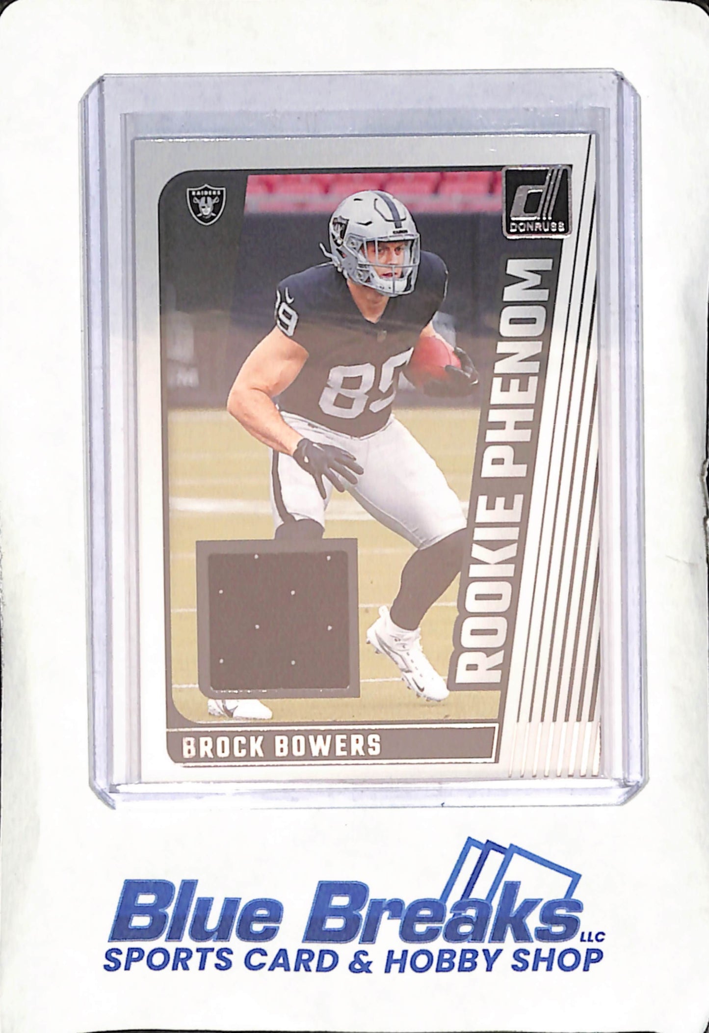 2024 Donruss - Brock Bowers - Rookie Phenom - Las Vegas Raiders - Football - Relic - #RPJ-BBQ